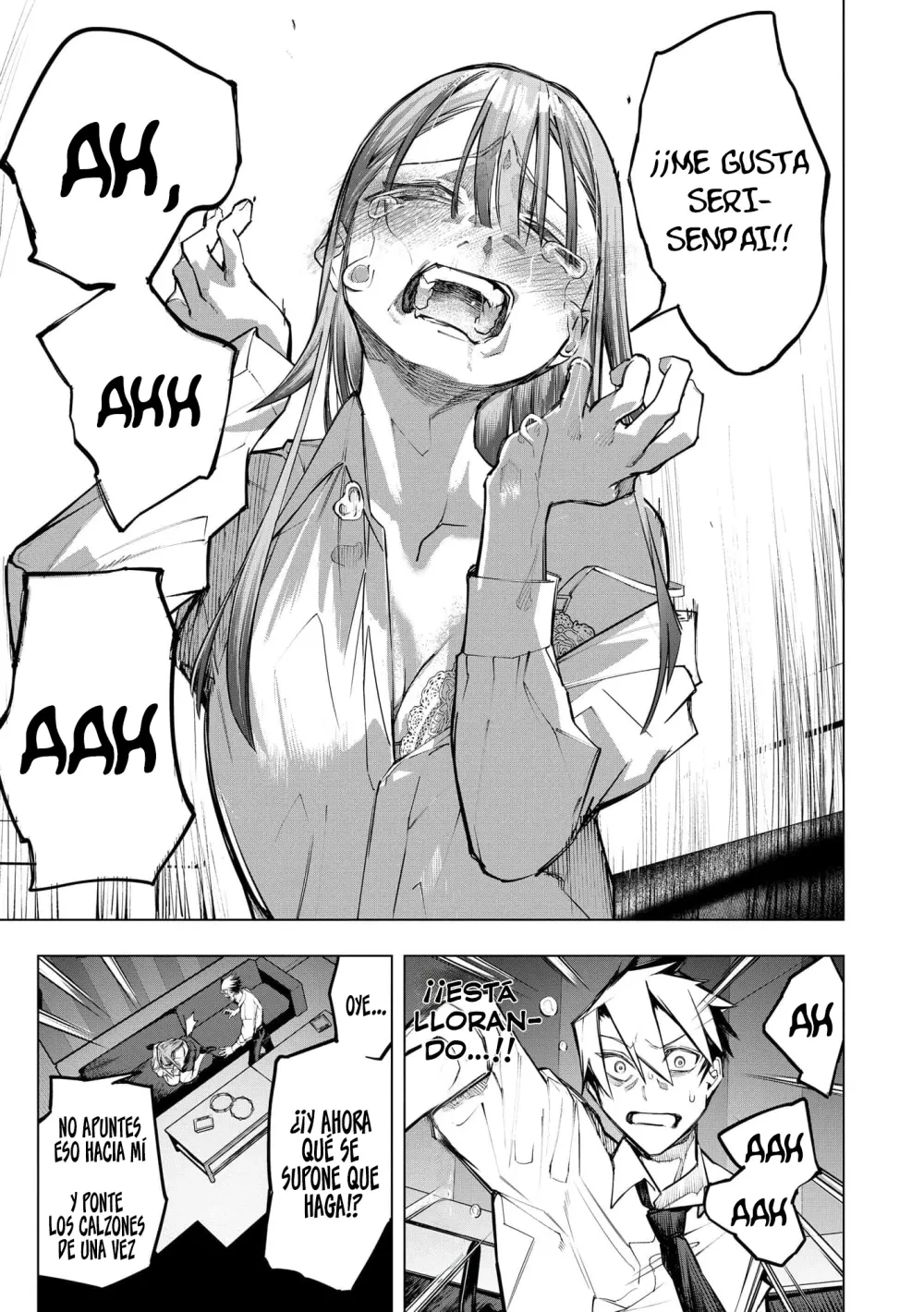 Ao Haru Harassment capítulo 14, página 16