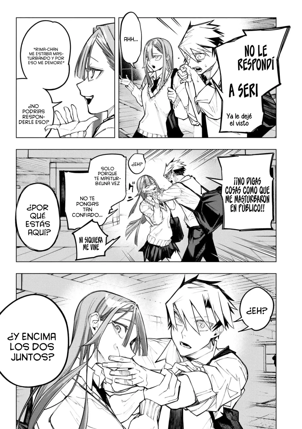 Ao Haru Harassment capítulo 14, página 26