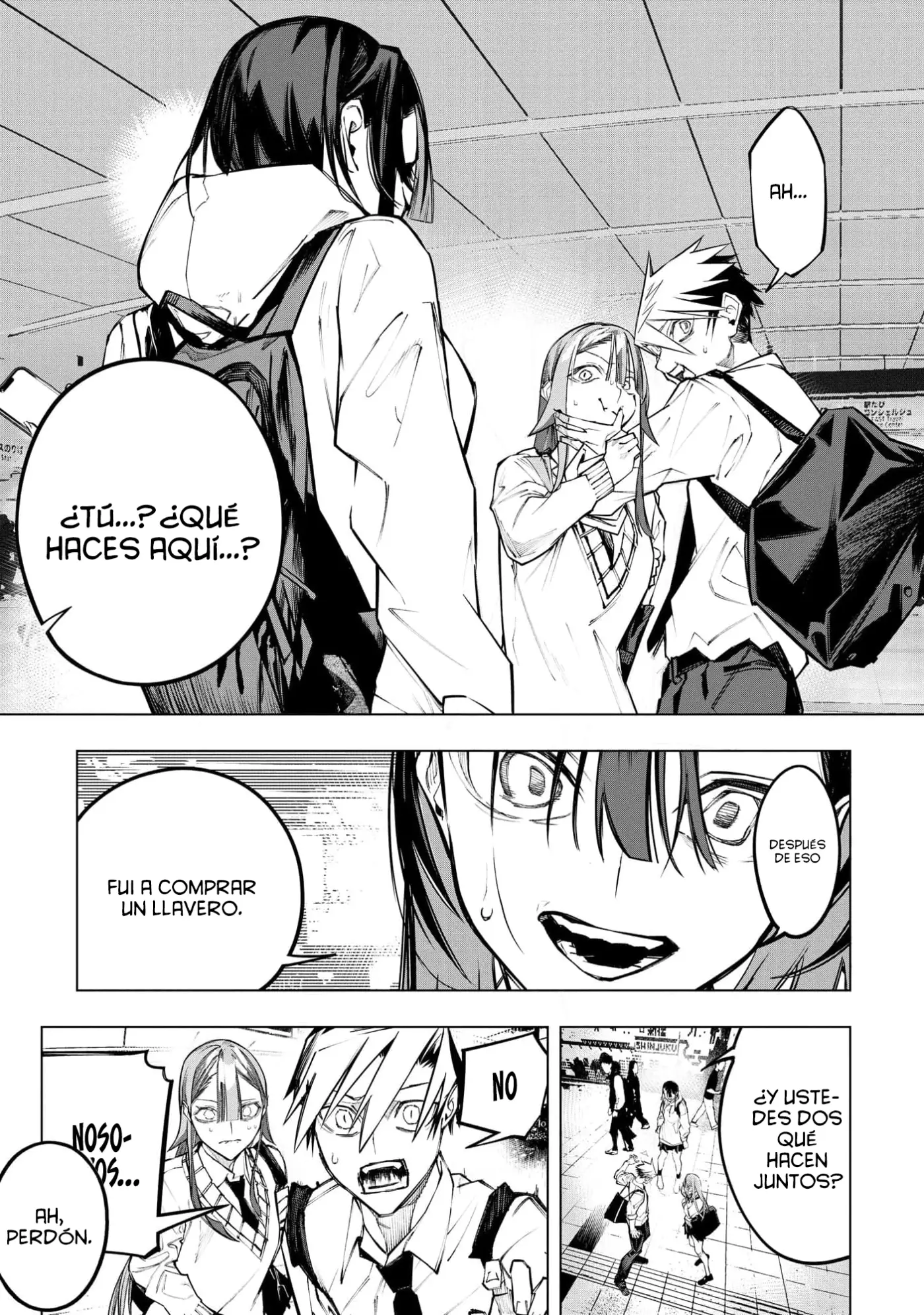 Ao Haru Harassment capítulo 15, página 4