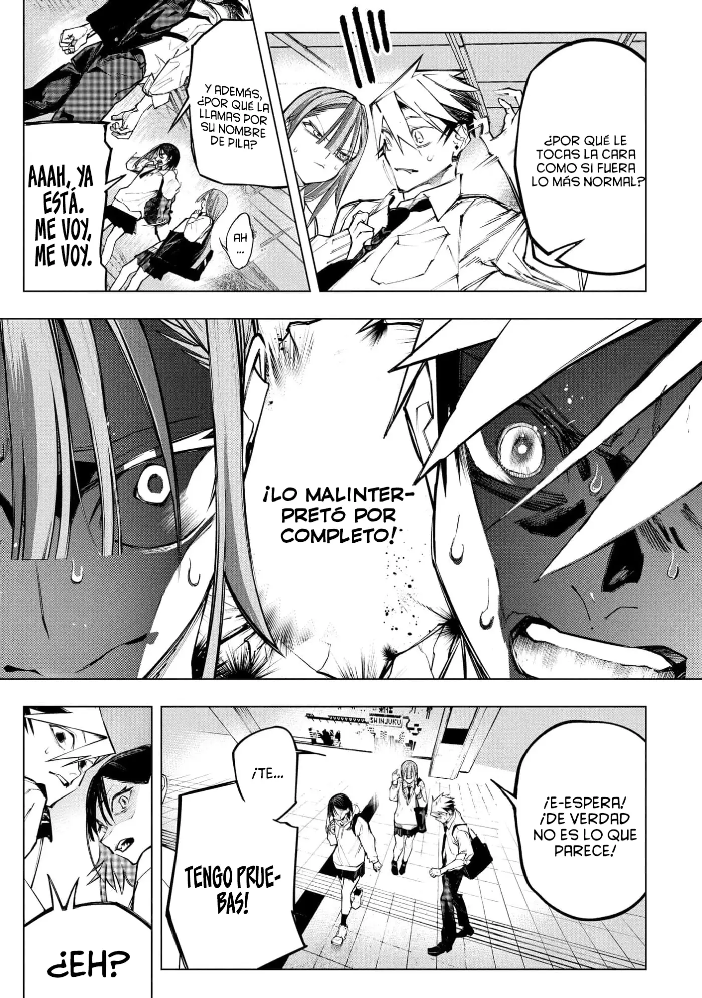 Ao Haru Harassment capítulo 15, página 6