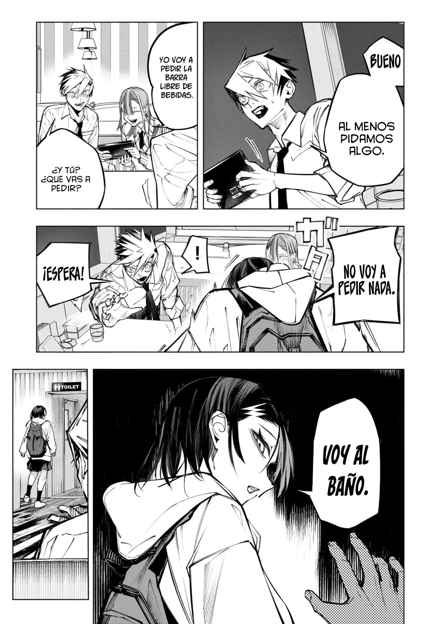 Ao Haru Harassment capítulo 15, página 8