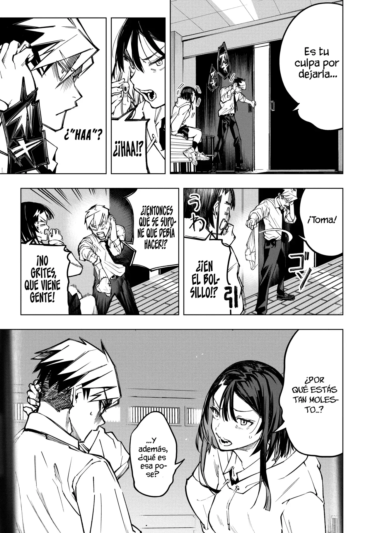 Ao Haru Harassment capítulo 3, página 25
