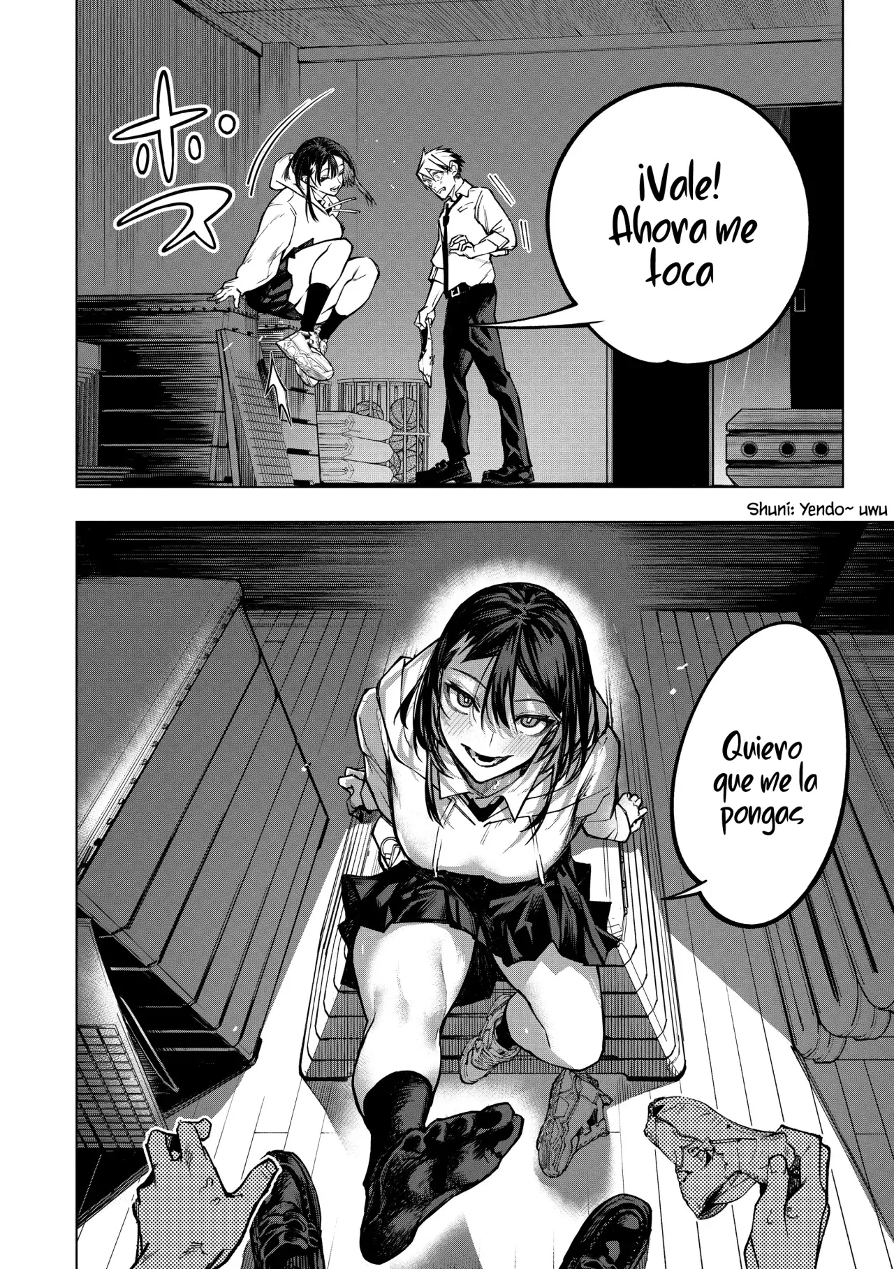 Ao Haru Harassment capítulo 3, página 30