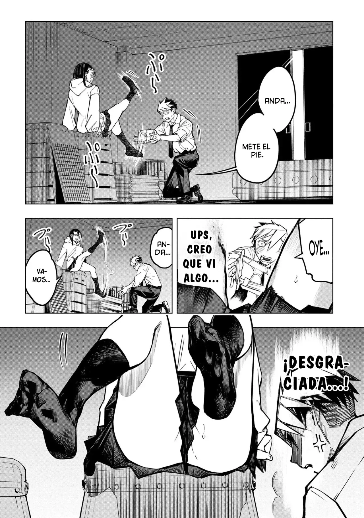 Ao Haru Harassment capítulo 4, página 7