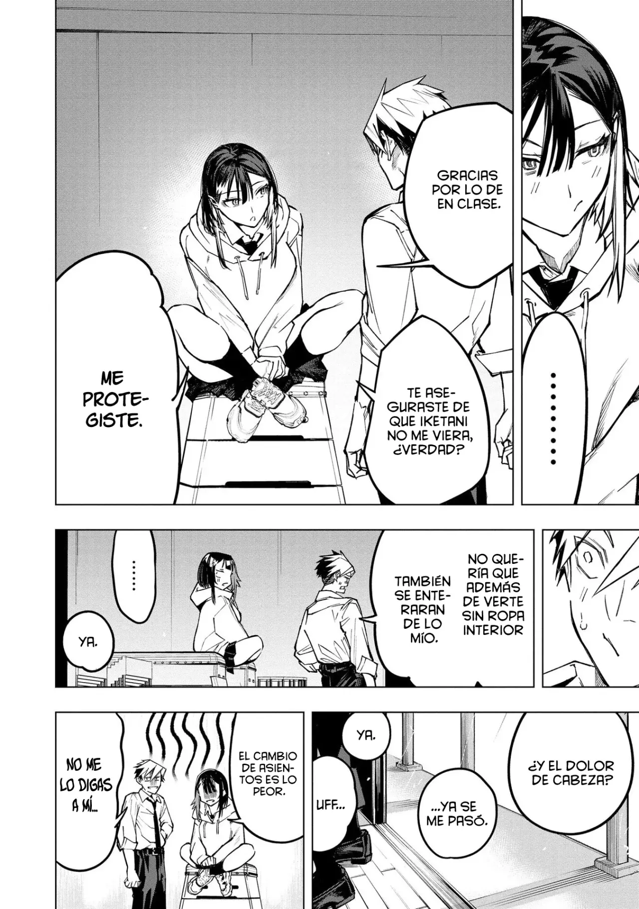 Ao Haru Harassment capítulo 4, página 12