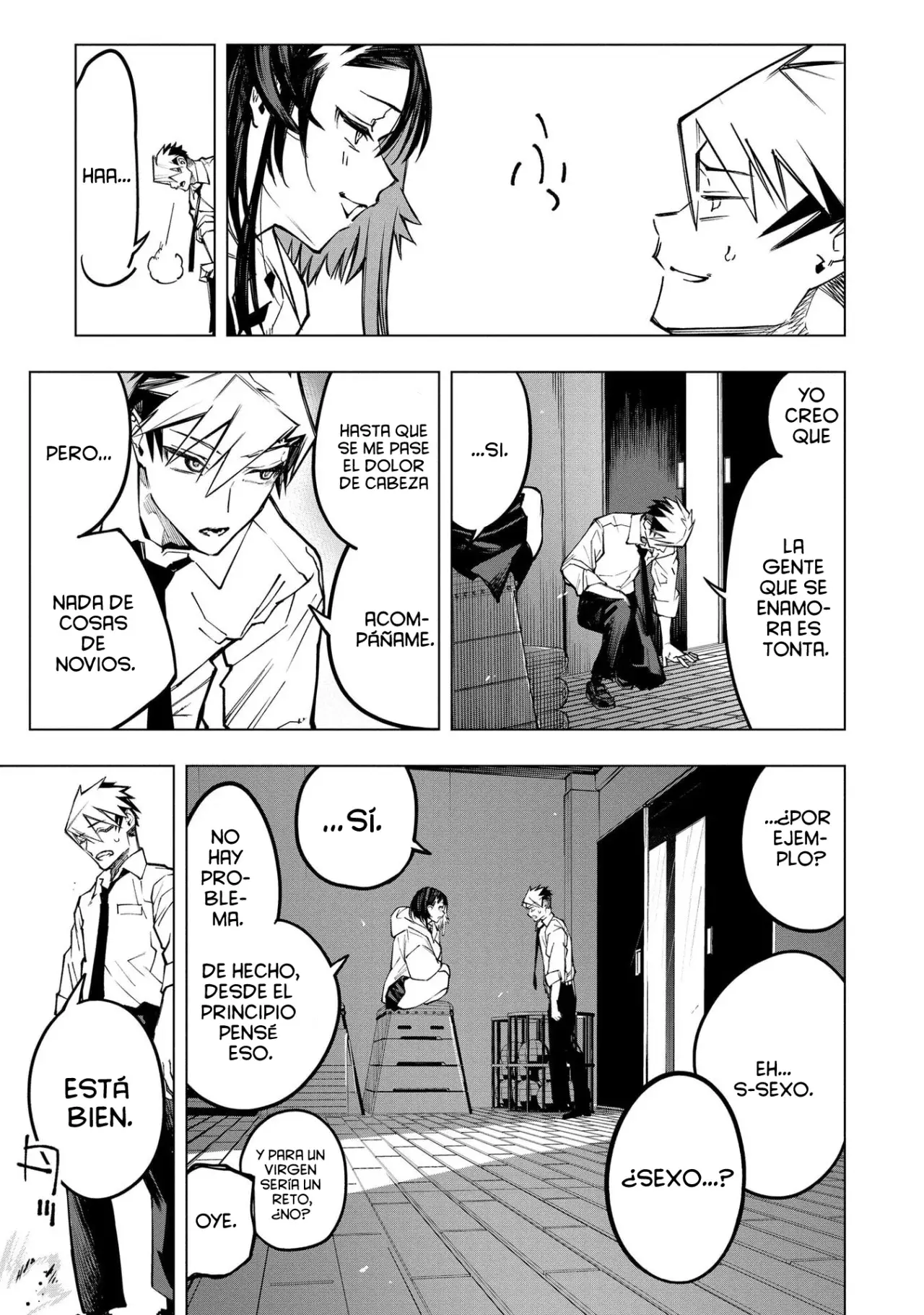 Ao Haru Harassment capítulo 4, página 13