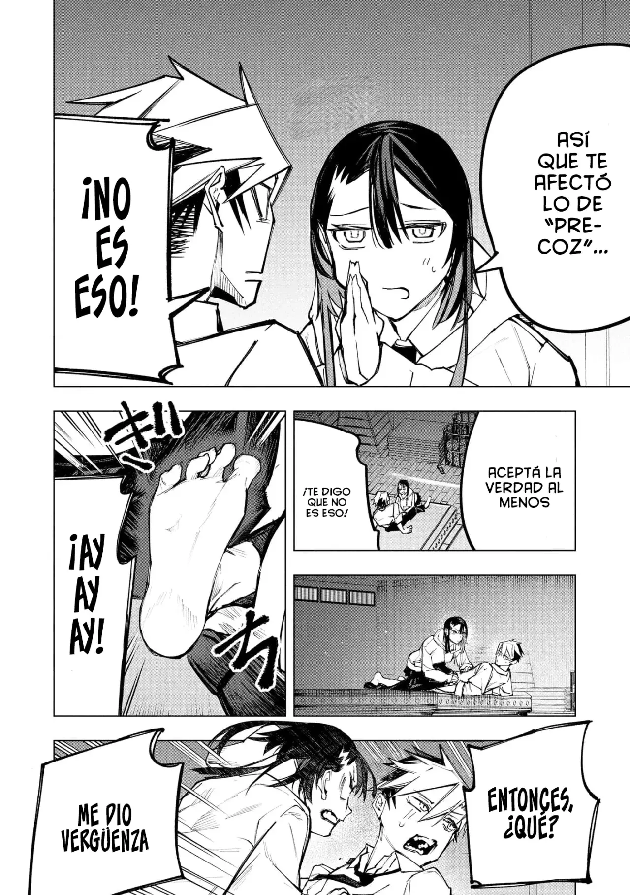 Ao Haru Harassment capítulo 8, página 18