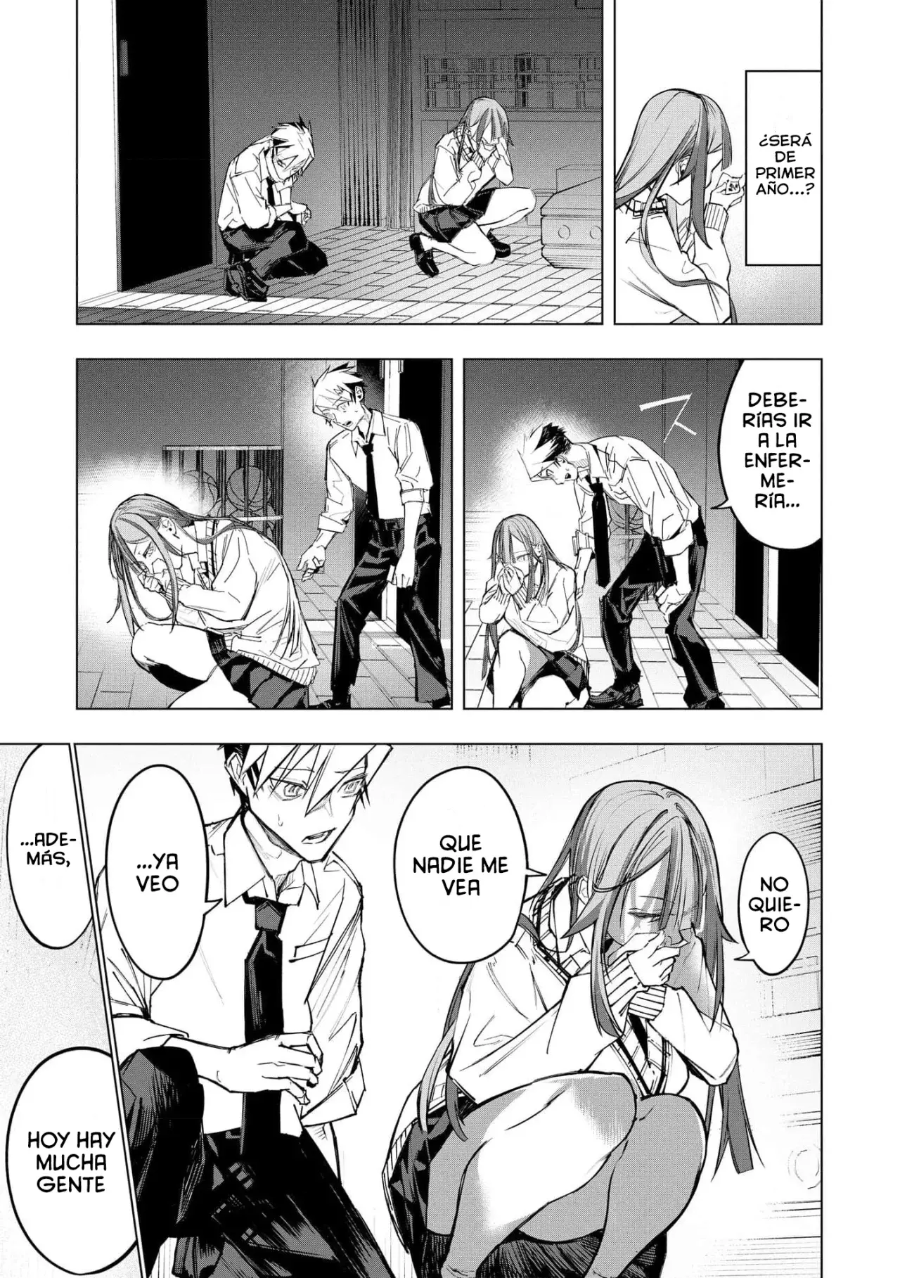 Ao Haru Harassment capítulo 9, página 17