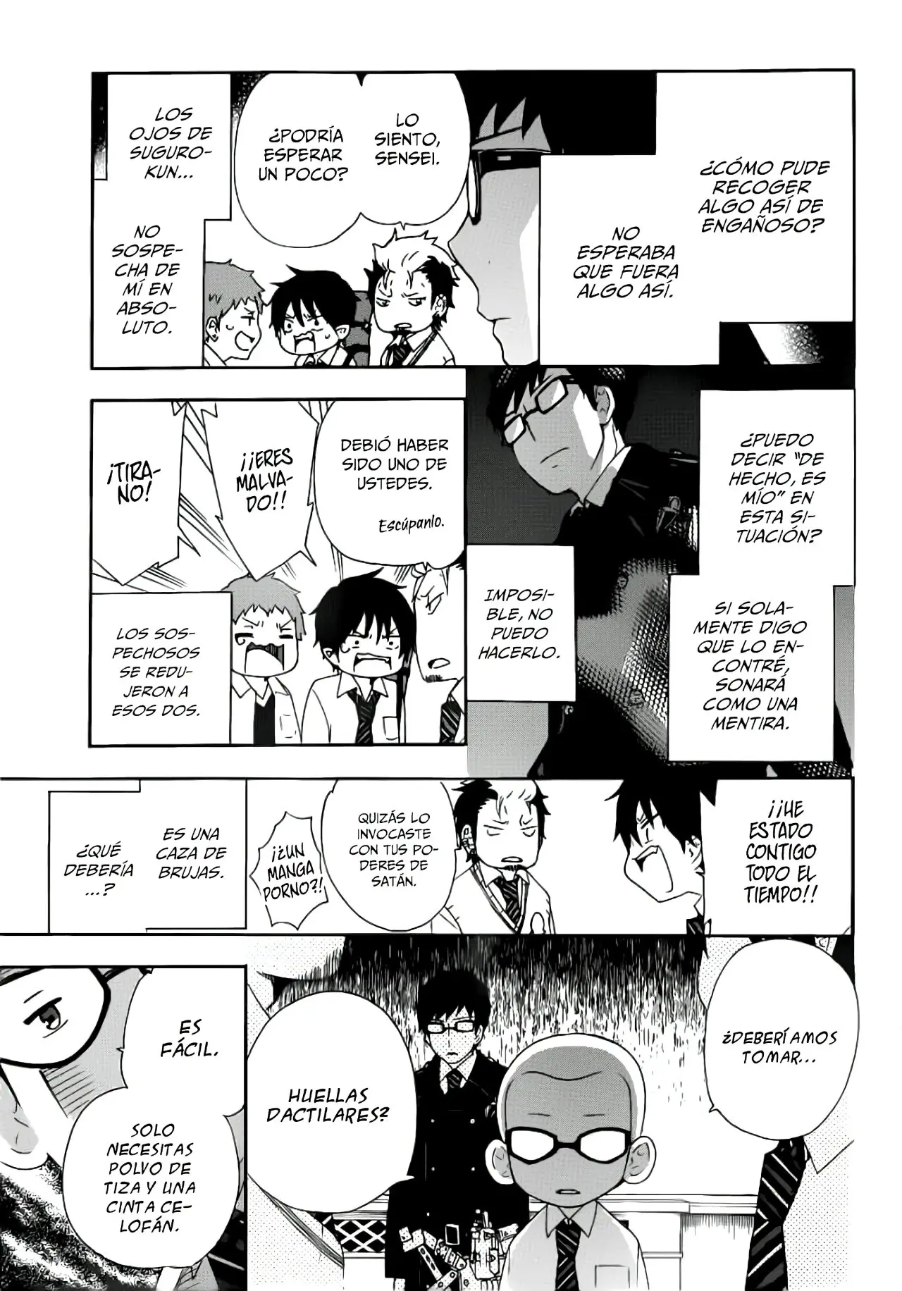 Ao no Exorcist capítulo 46.6, página 5