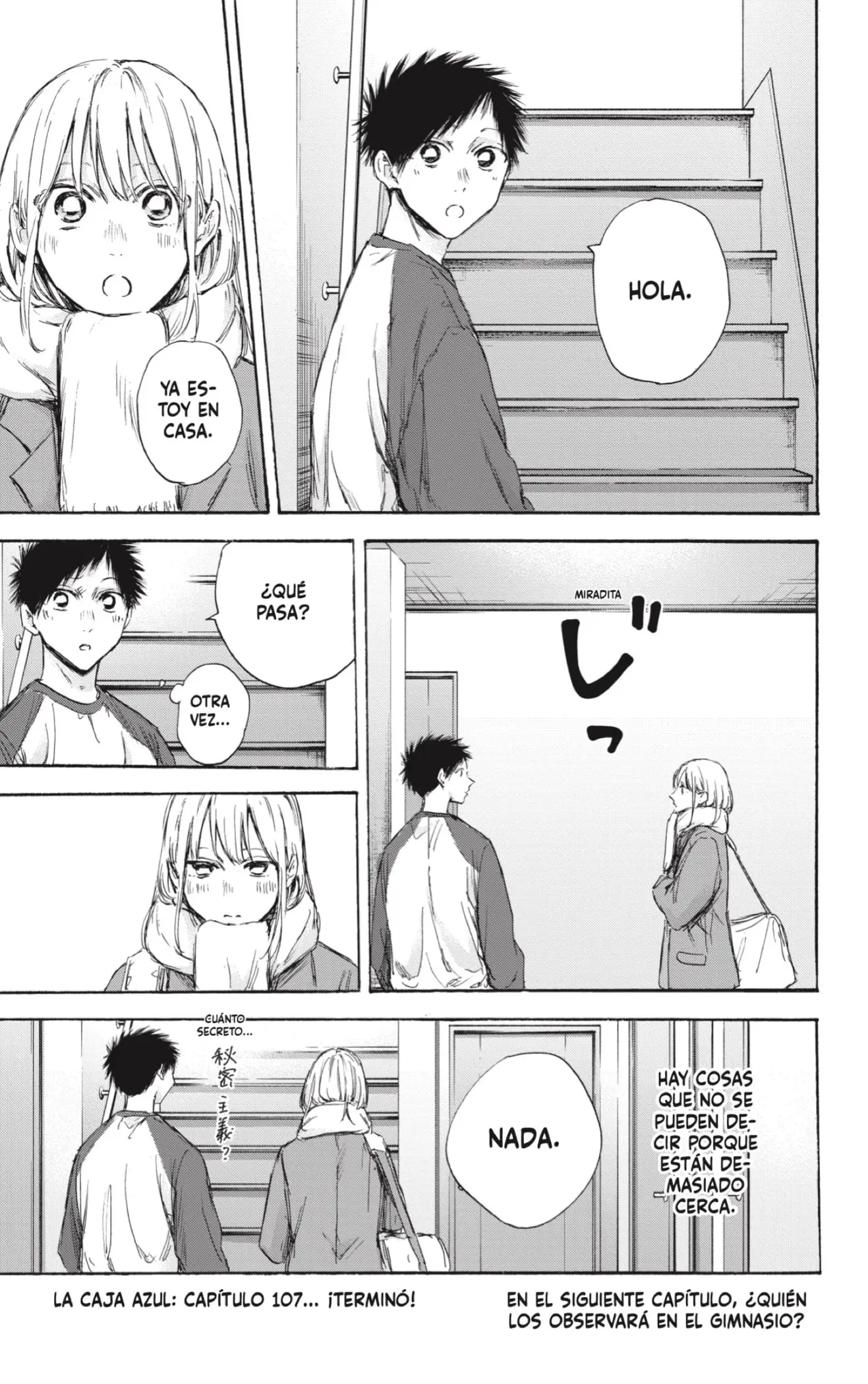 Ao no Hako capítulo 107, página 19