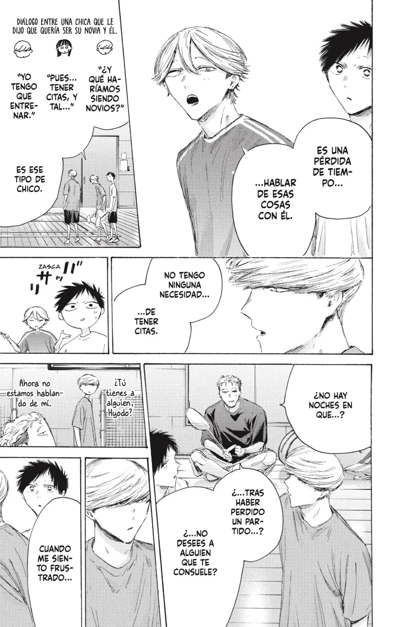 Ao no Hako capítulo 249, página 5
