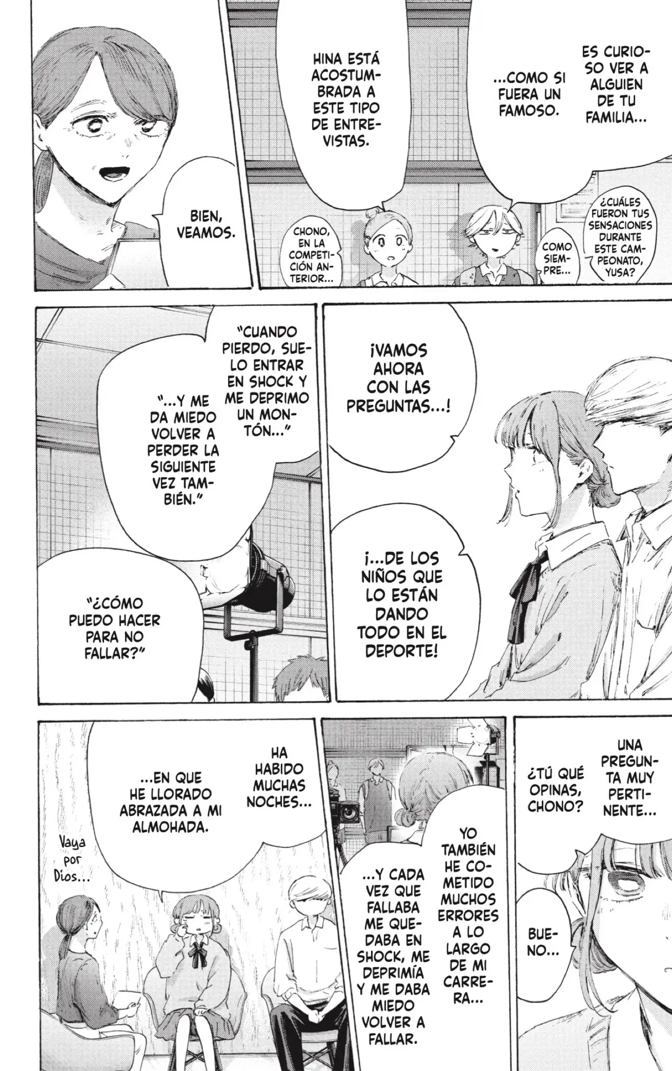 Ao no Hako capítulo 249, página 10