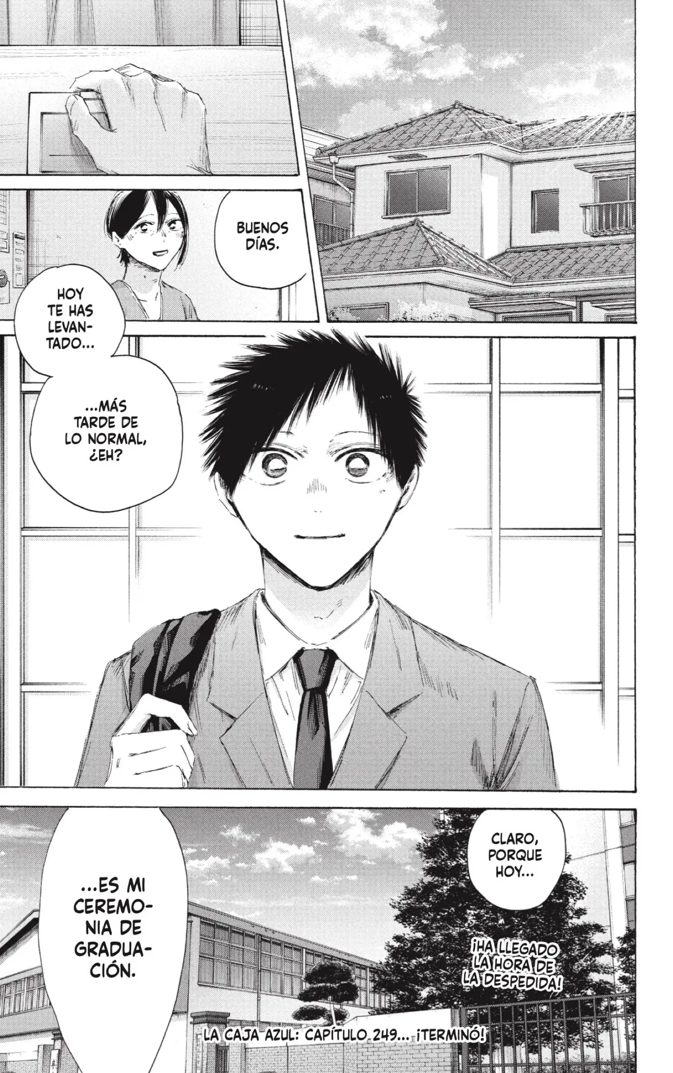 Ao no Hako capítulo 249, página 19