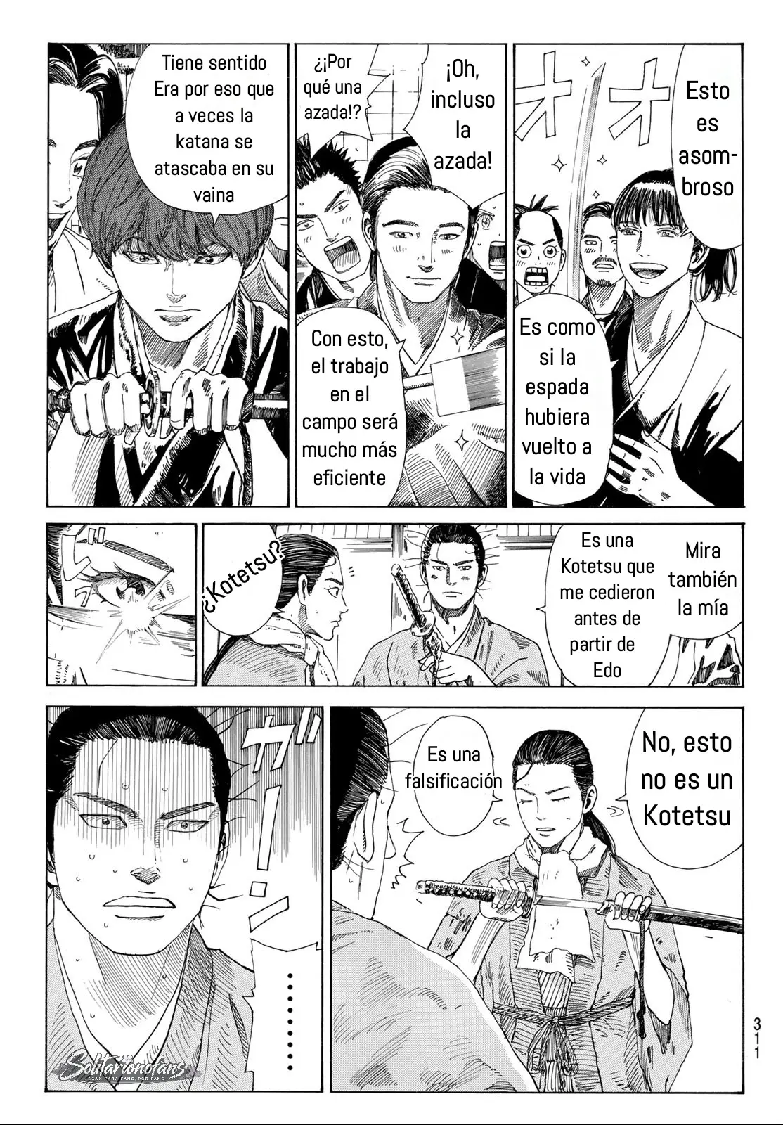 Ao no Miburo capítulo 49, página 8