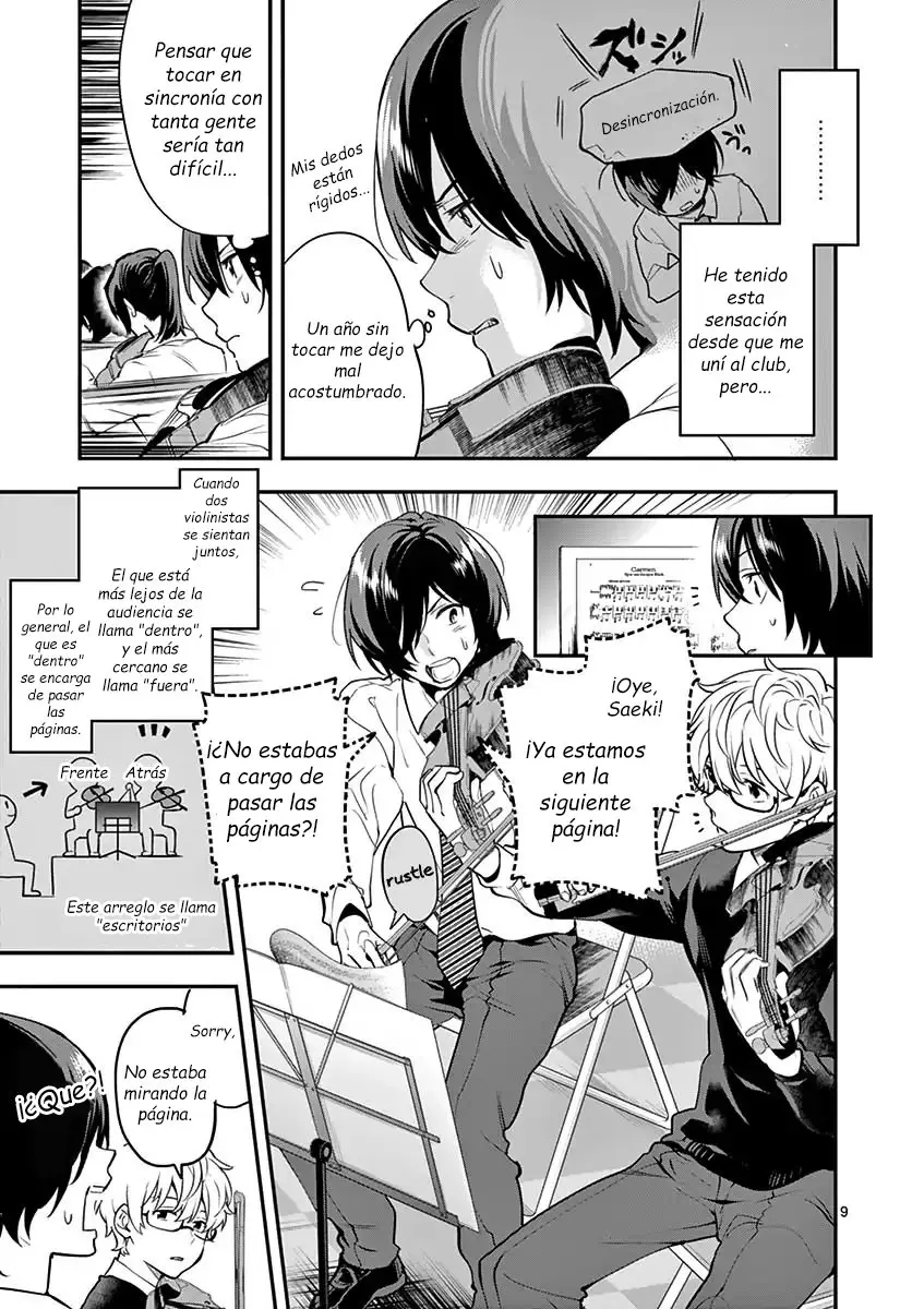 Ao no Orchestra capítulo 10, página 11