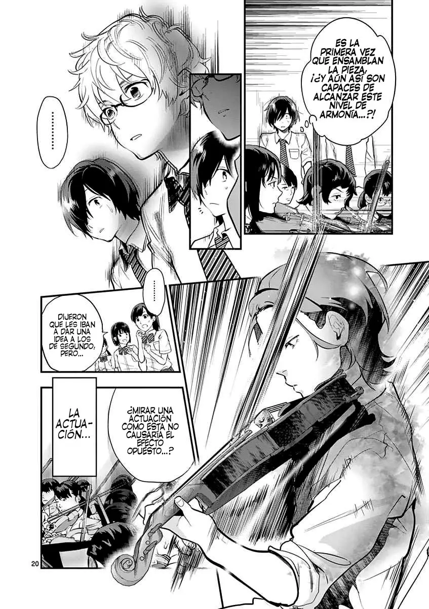Ao no Orchestra capítulo 14, página 22