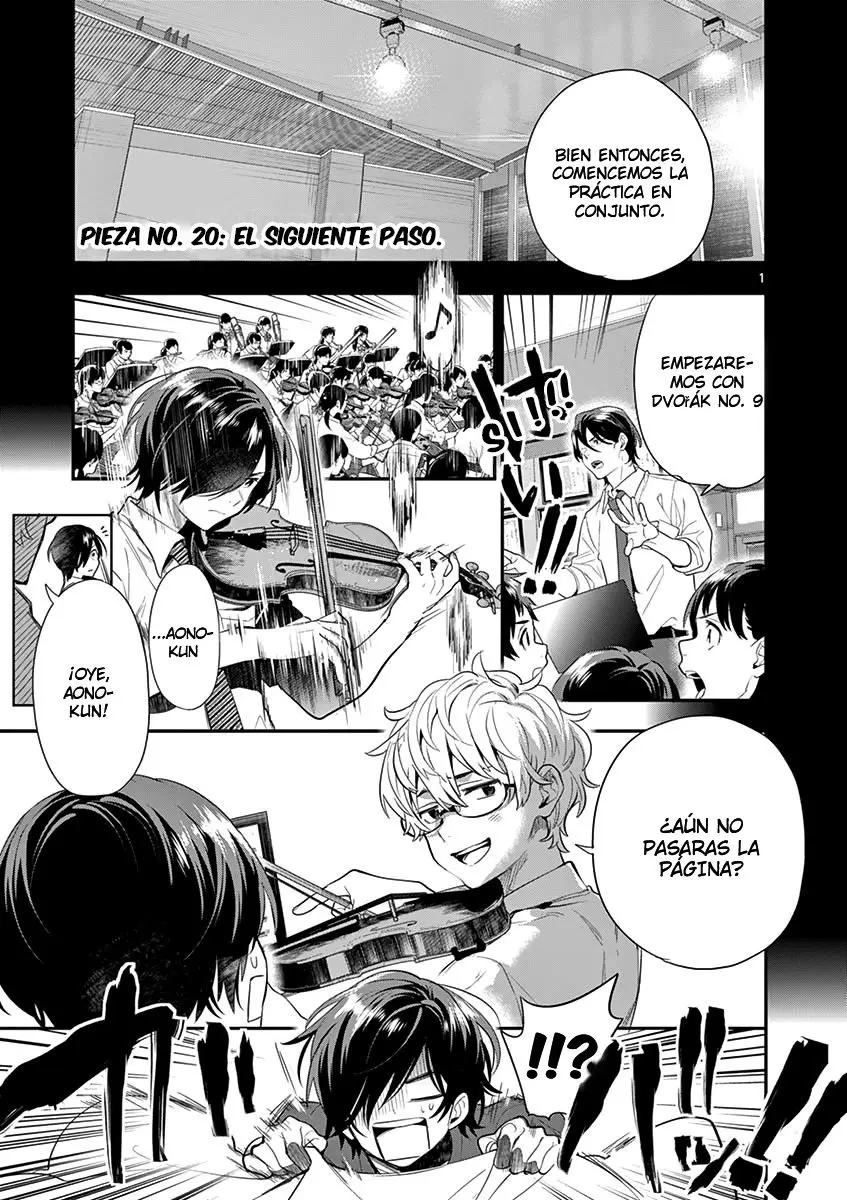 Ao no Orchestra capítulo 20, página 2