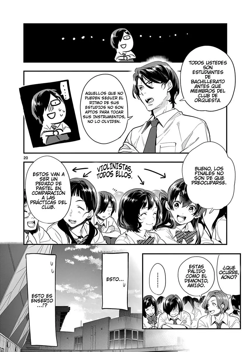 Ao no Orchestra capítulo 20, página 21