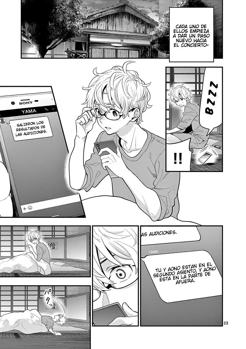Ao no Orchestra capítulo 20, página 24