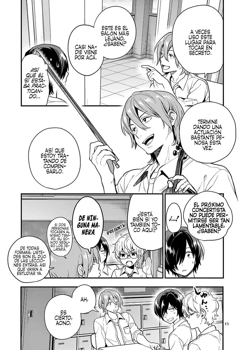 Ao no Orchestra capítulo 21, página 12