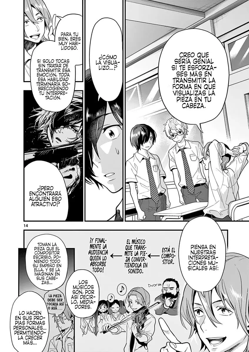 Ao no Orchestra capítulo 21, página 15