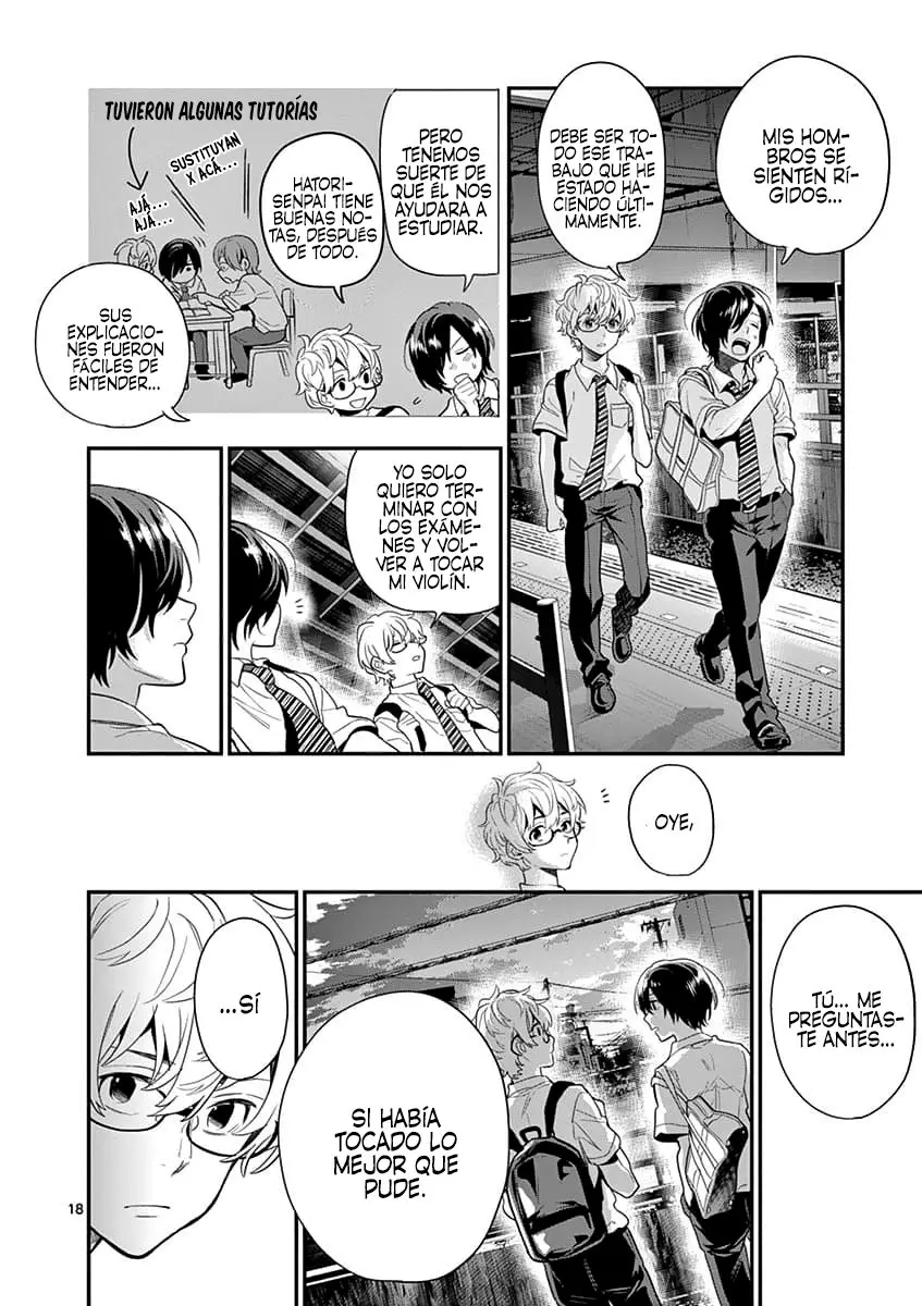 Ao no Orchestra capítulo 21, página 19