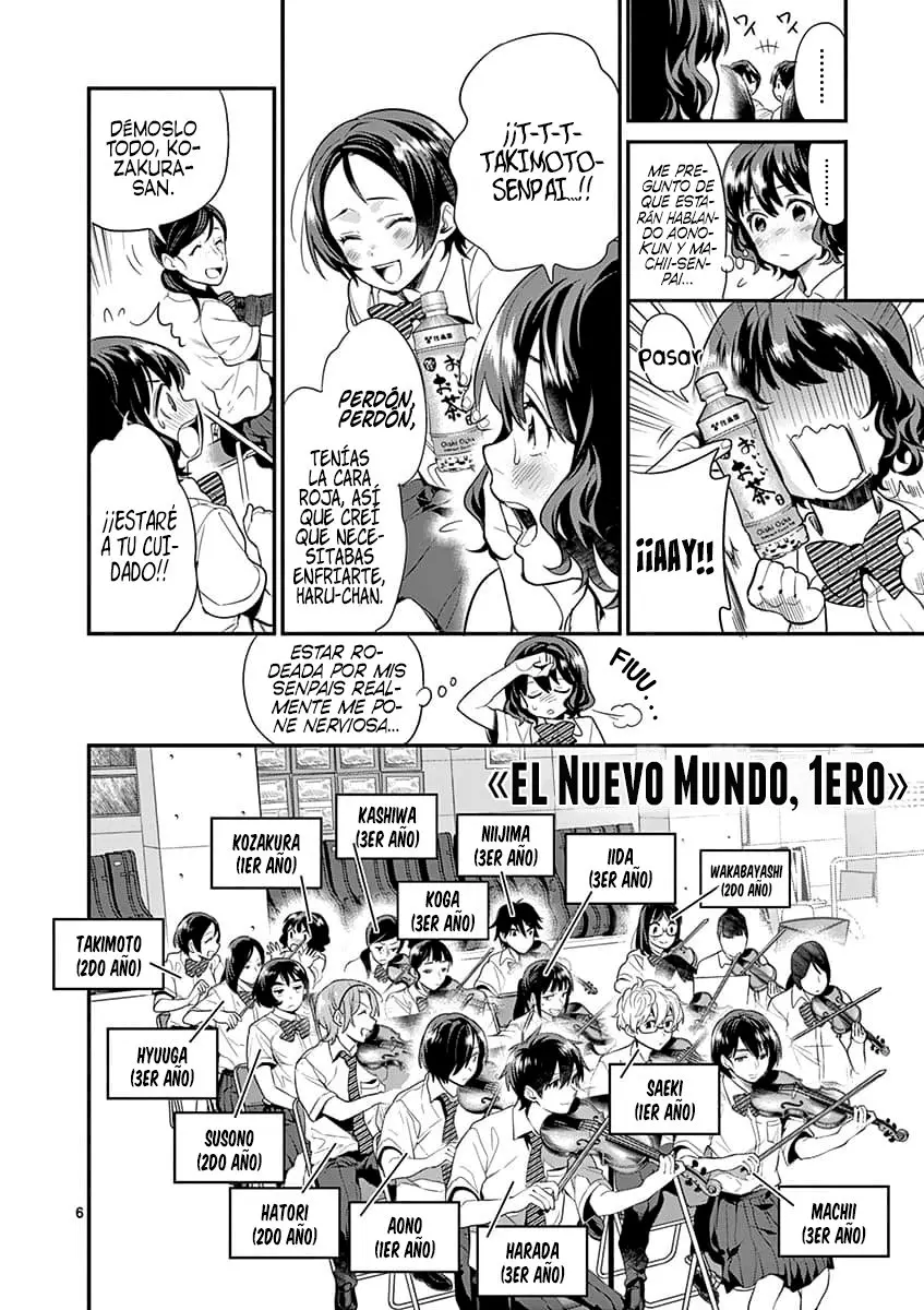 Ao no Orchestra capítulo 22, página 10