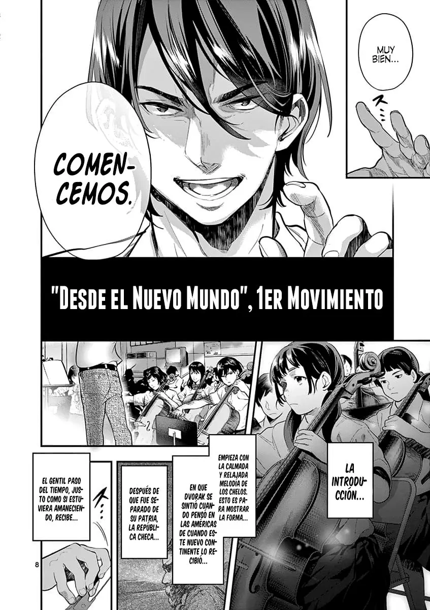 Ao no Orchestra capítulo 22, página 12