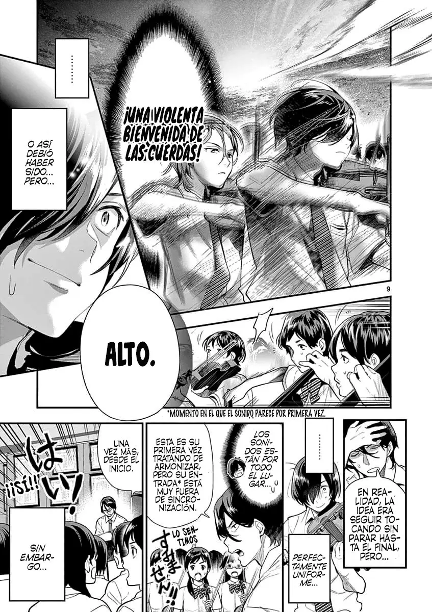 Ao no Orchestra capítulo 22, página 13