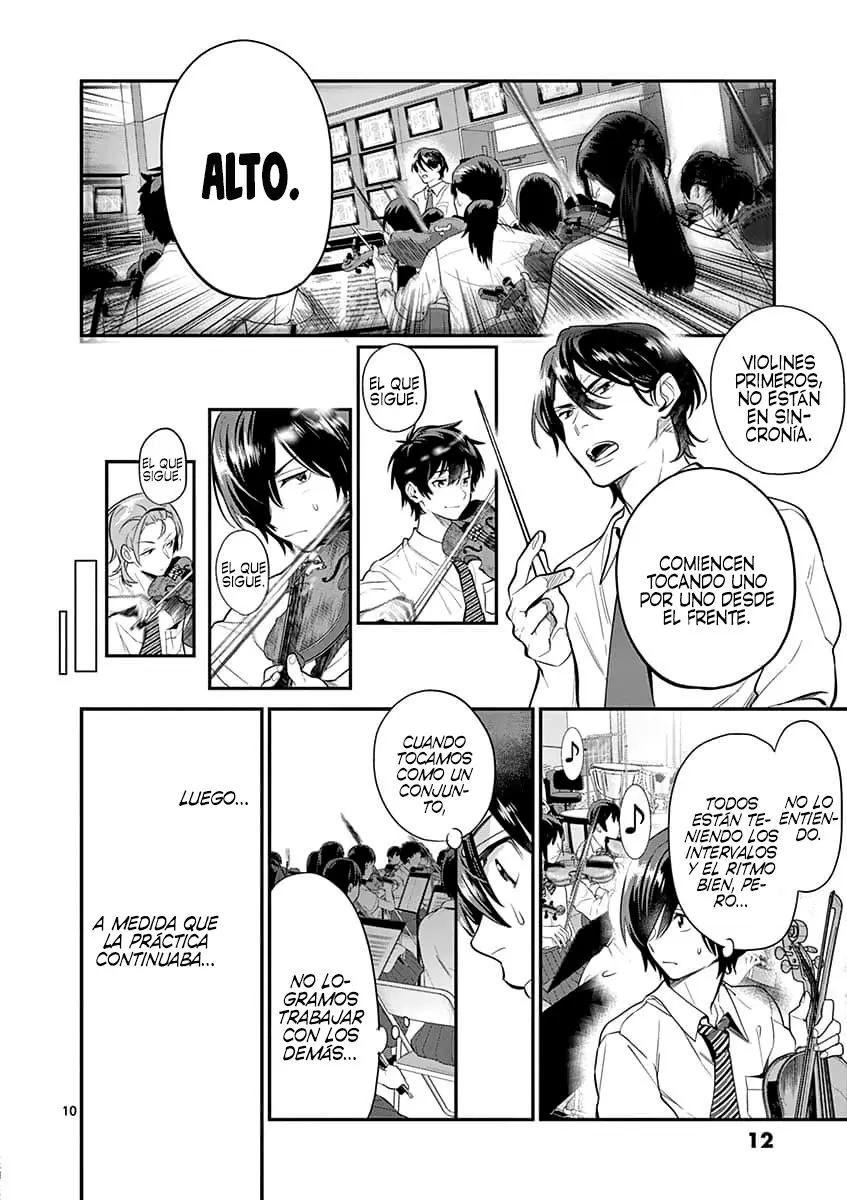 Ao no Orchestra capítulo 22, página 14