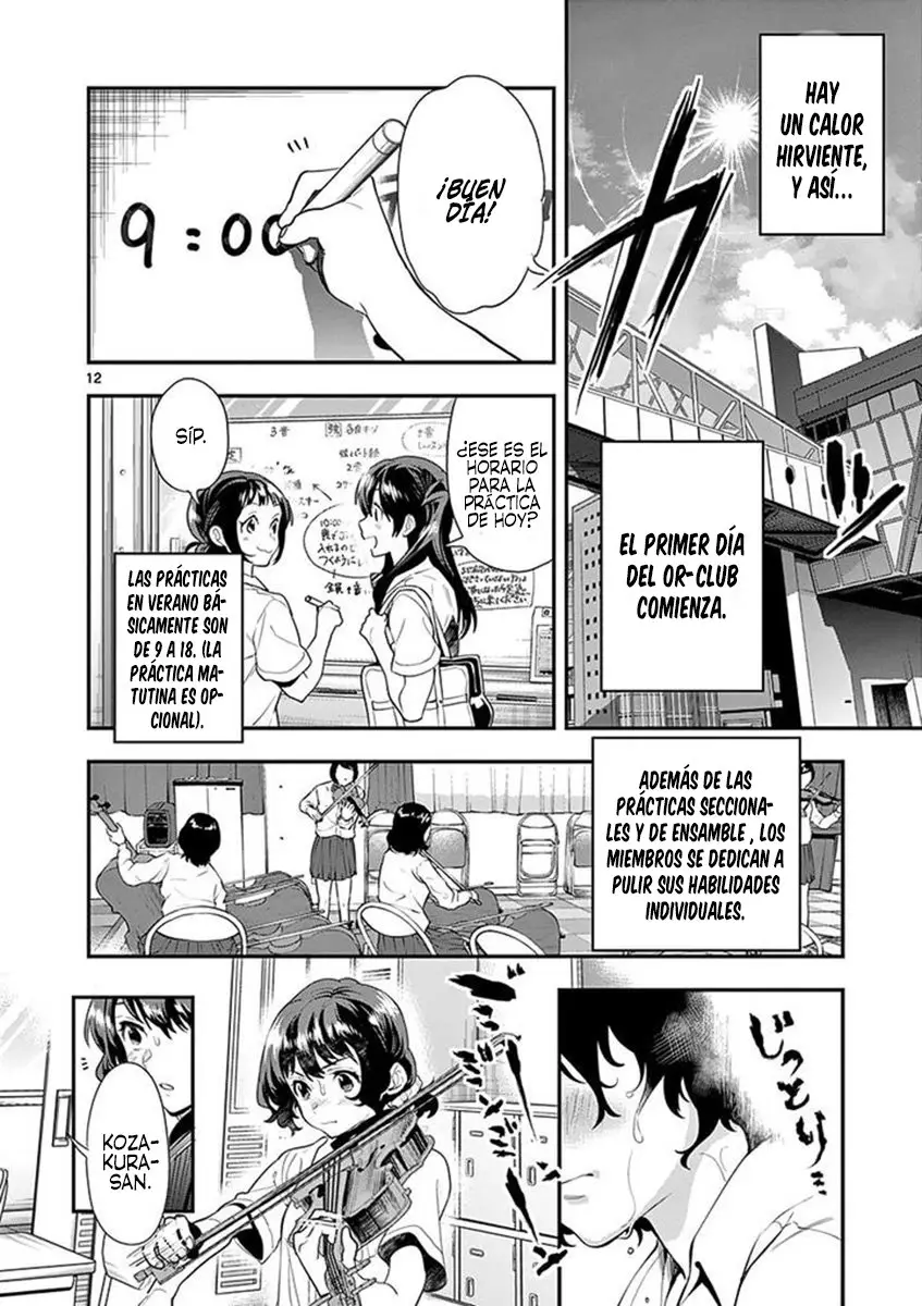 Ao no Orchestra capítulo 23, página 13