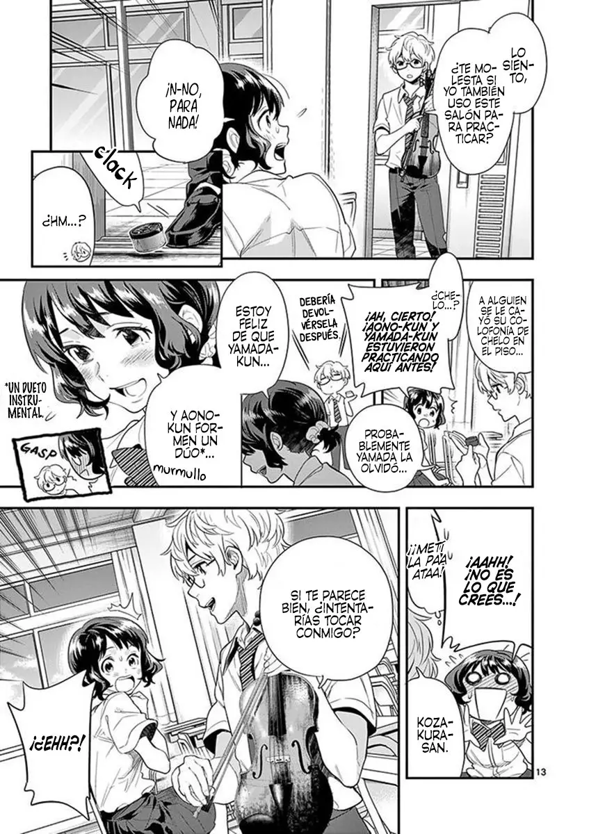 Ao no Orchestra capítulo 23, página 14
