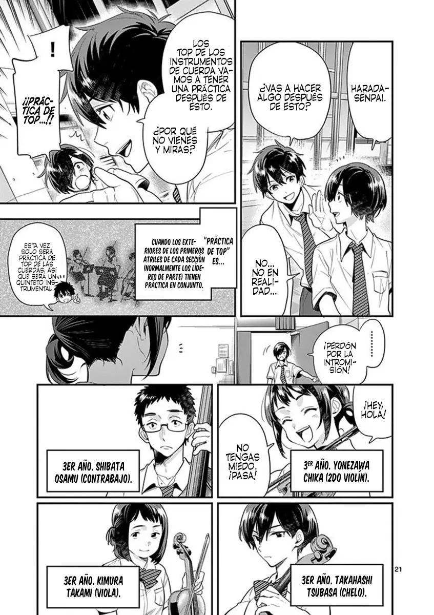 Ao no Orchestra capítulo 23, página 22
