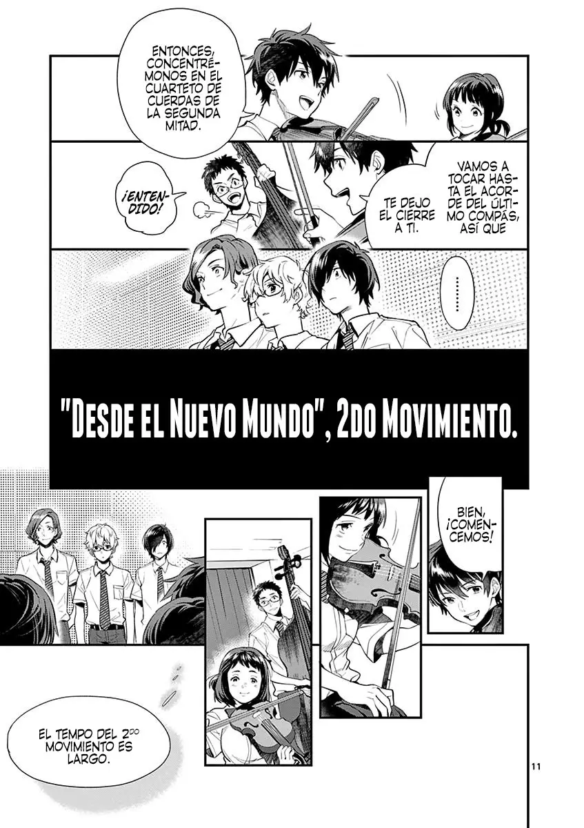 Ao no Orchestra capítulo 24, página 12