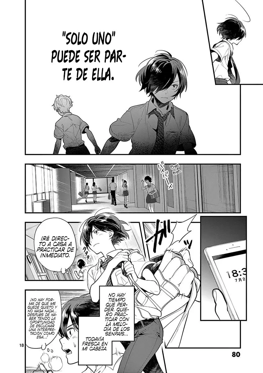 Ao no Orchestra capítulo 24, página 19