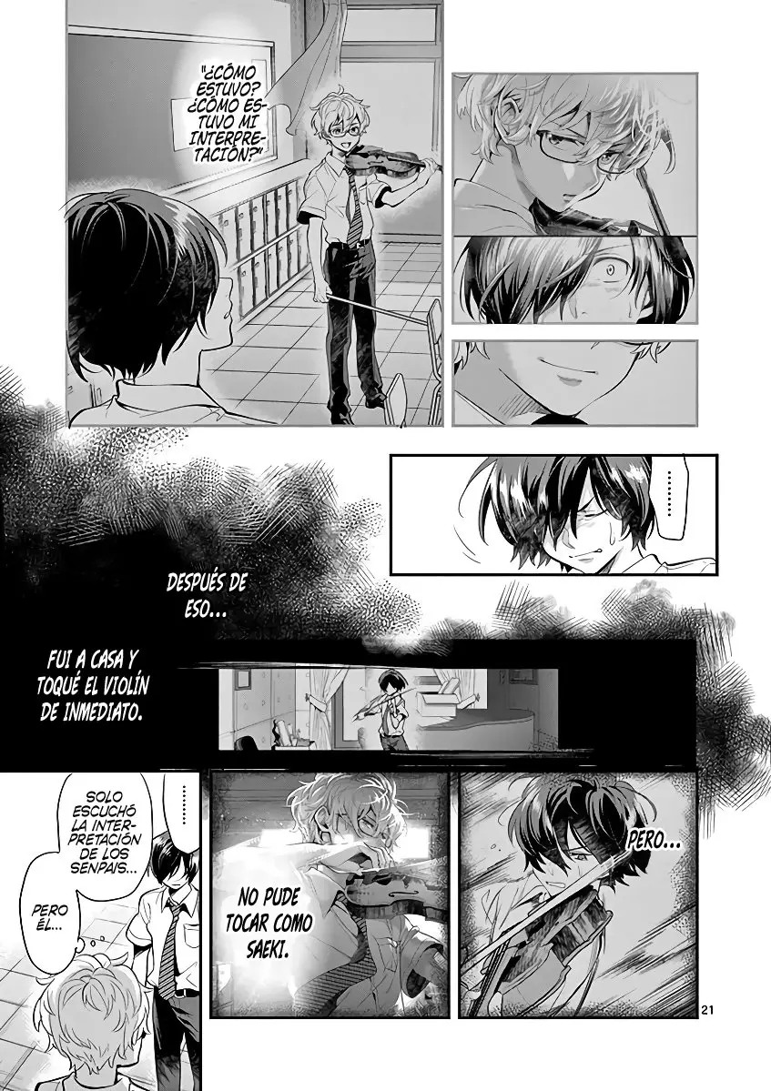 Ao no Orchestra capítulo 25, página 22
