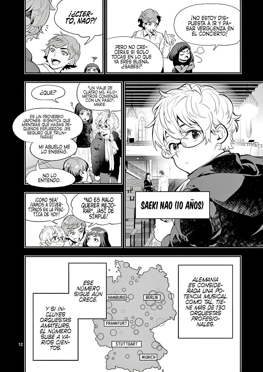 Ao no Orchestra capítulo 27, página 13