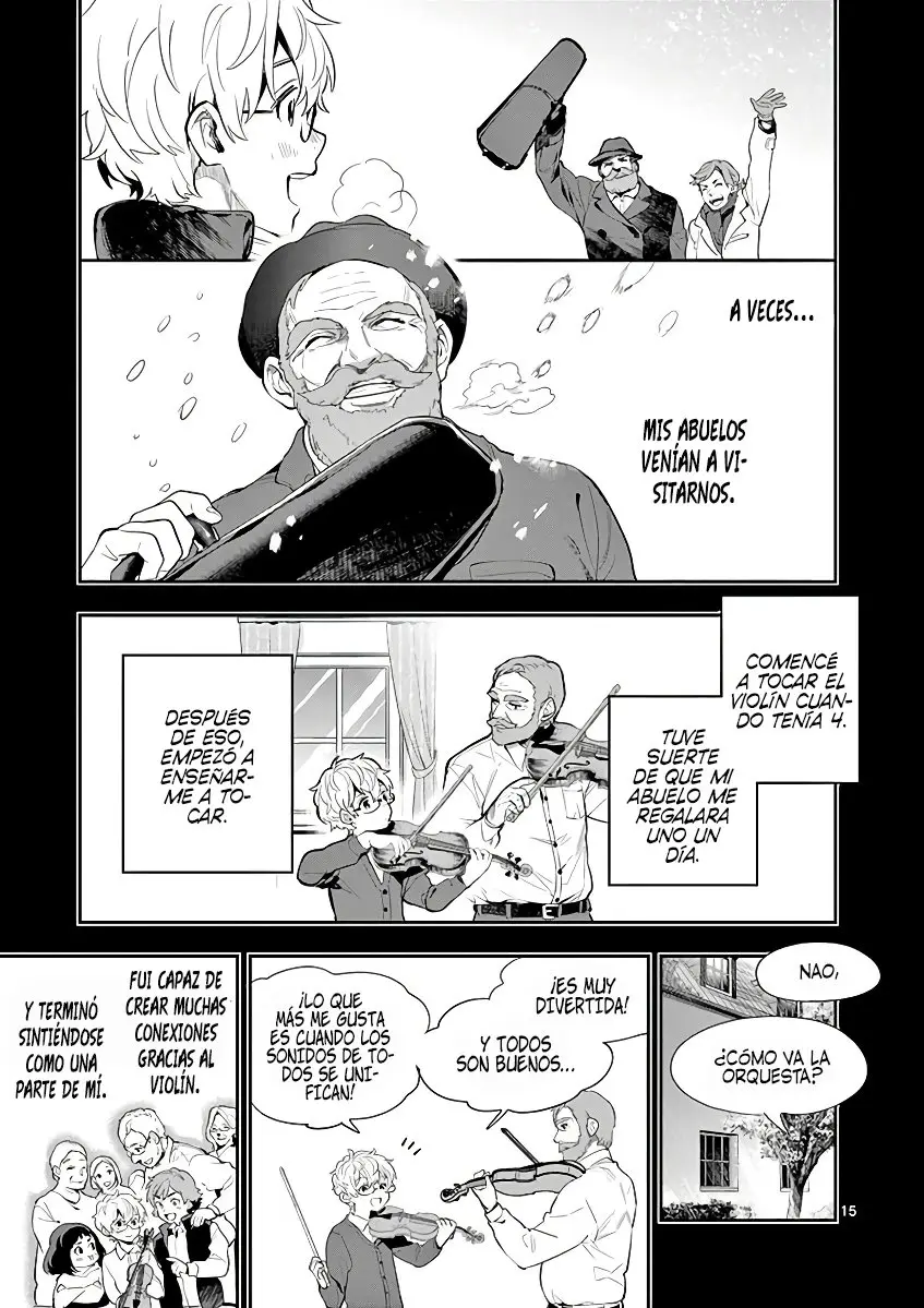Ao no Orchestra capítulo 27, página 16