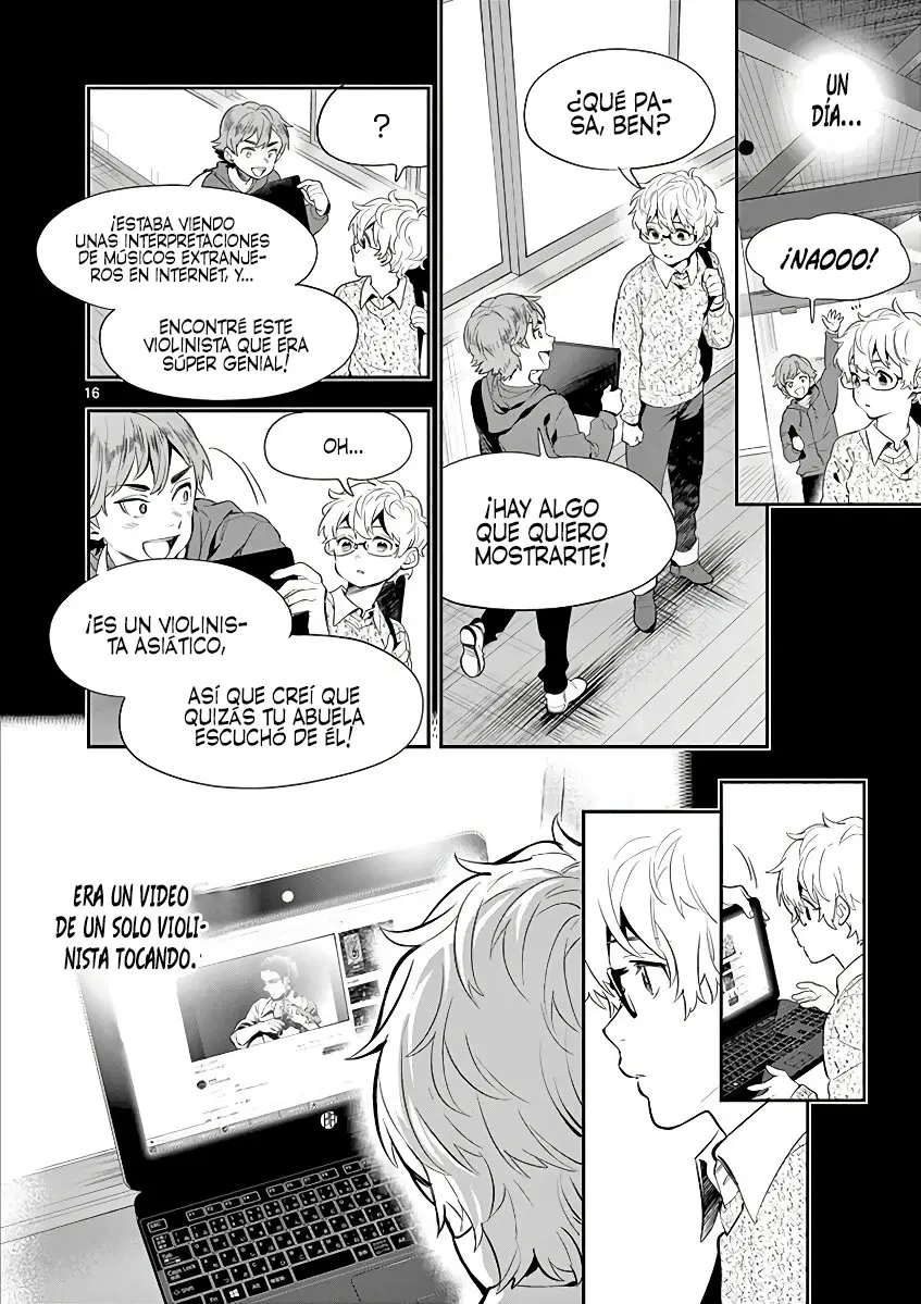 Ao no Orchestra capítulo 27, página 17