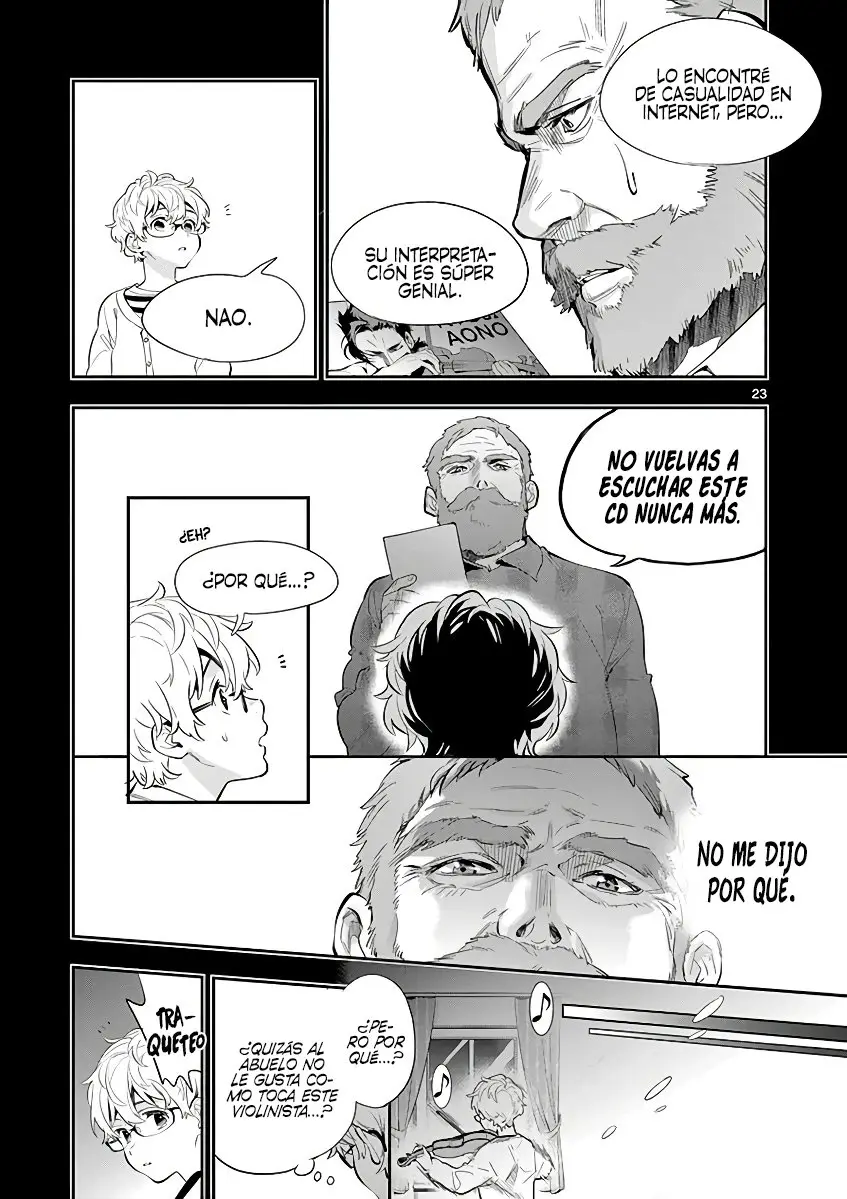 Ao no Orchestra capítulo 27, página 24