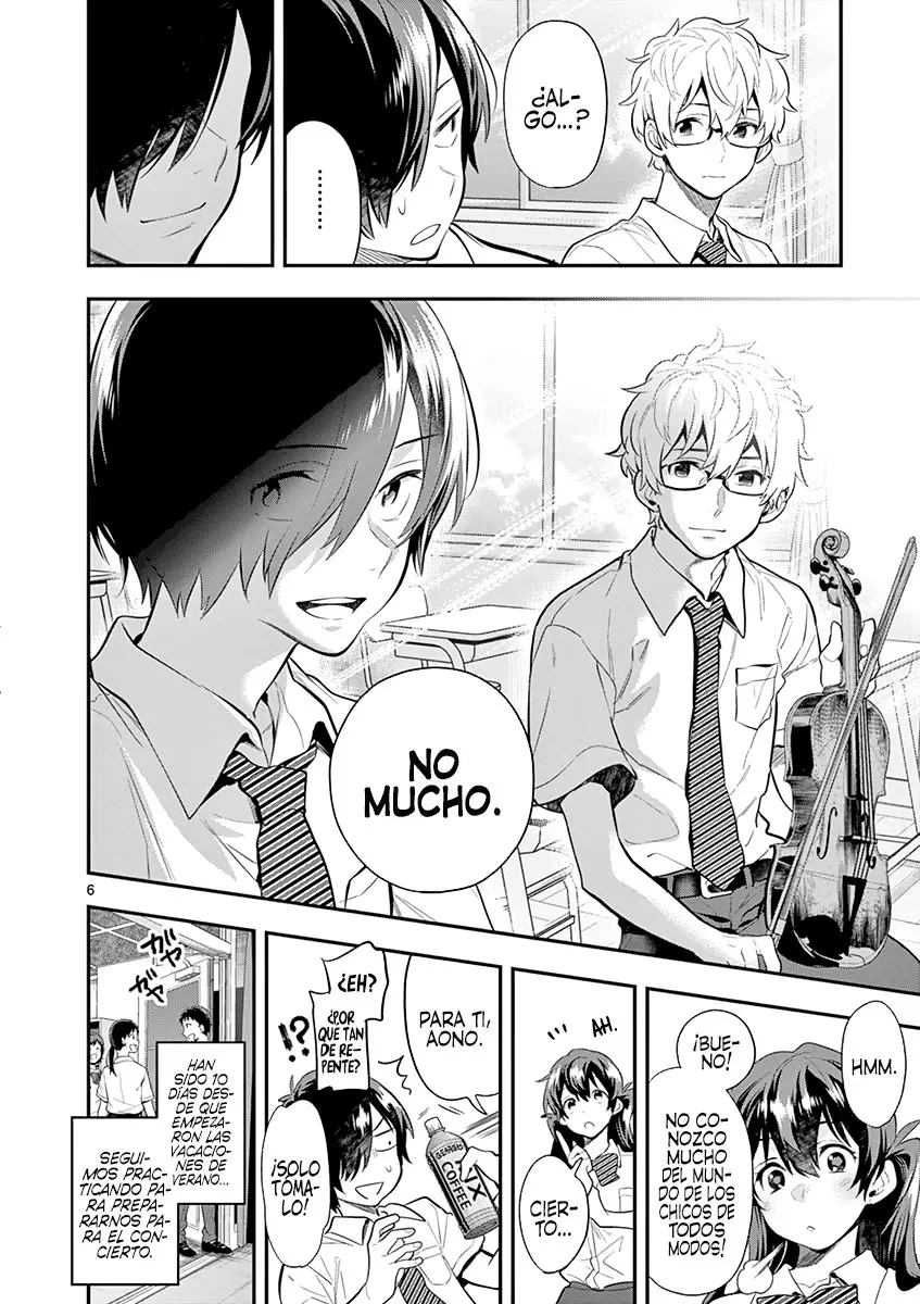 Ao no Orchestra capítulo 31, página 7
