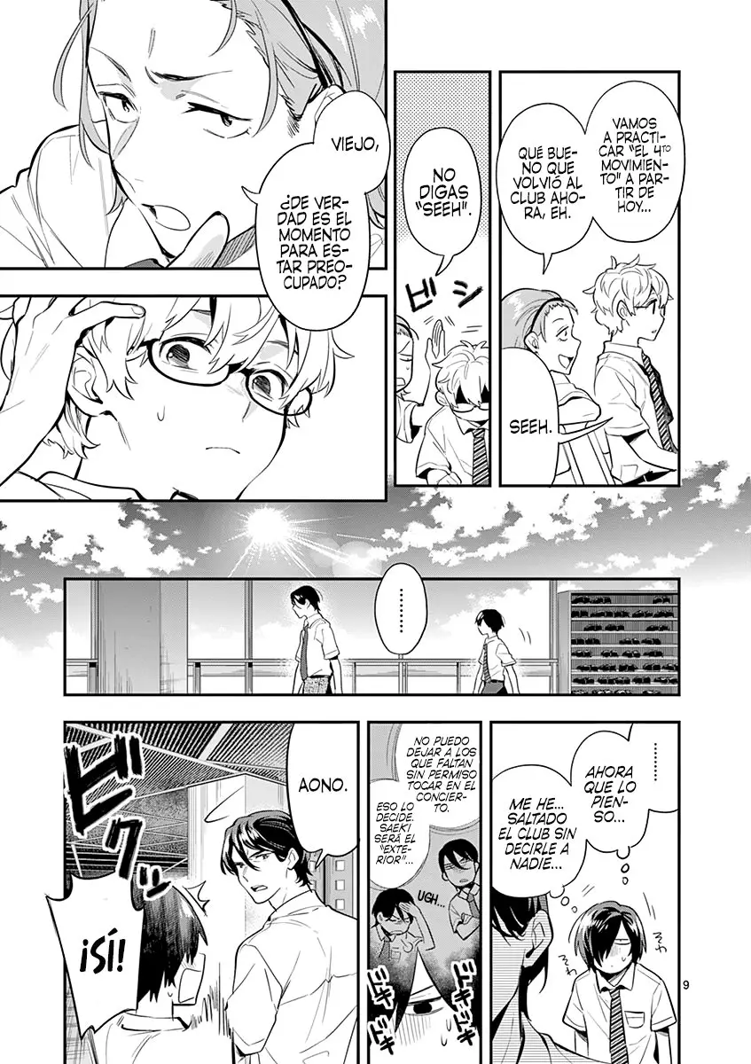 Ao no Orchestra capítulo 31, página 10