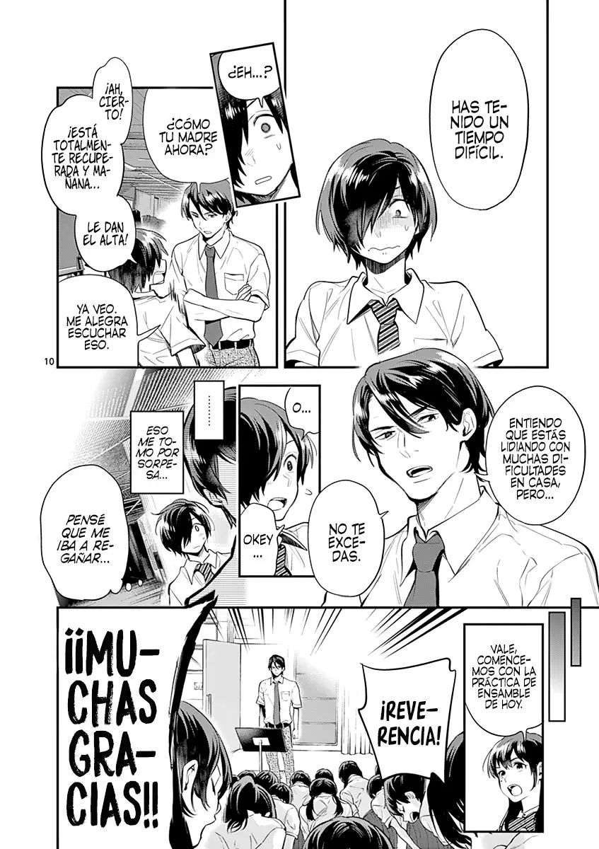Ao no Orchestra capítulo 31, página 11