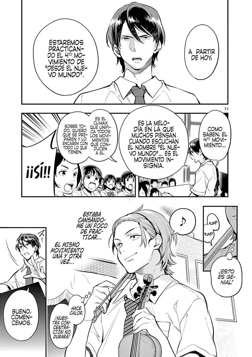 Ao no Orchestra capítulo 31, página 12