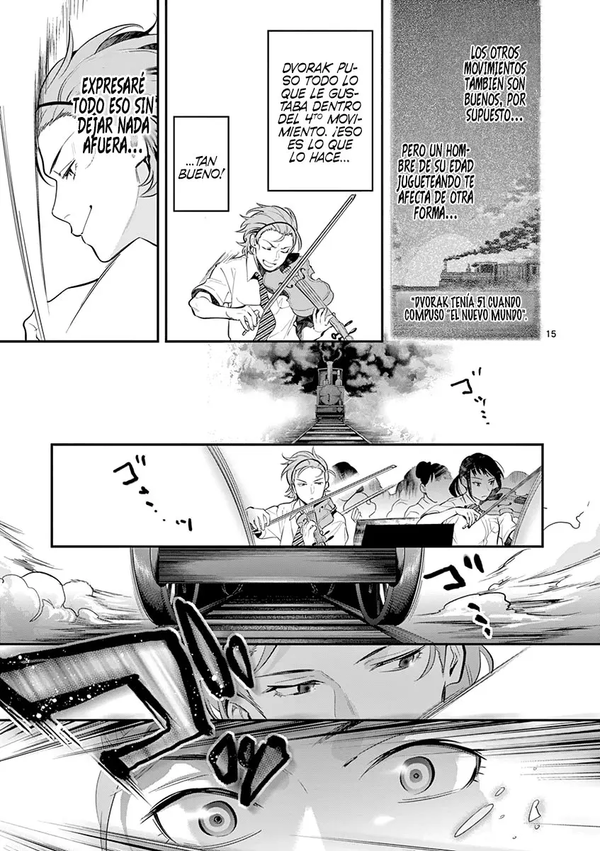 Ao no Orchestra capítulo 31, página 16