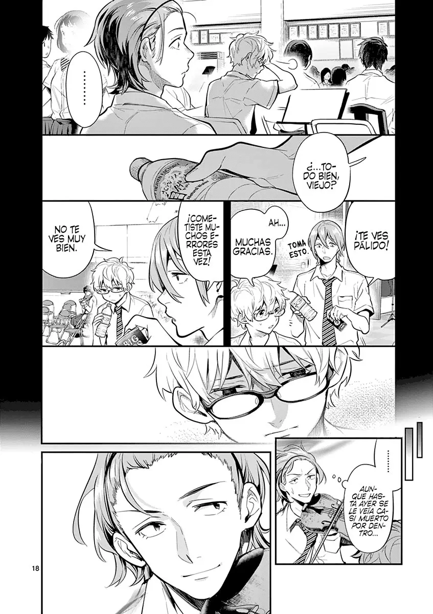 Ao no Orchestra capítulo 31, página 19
