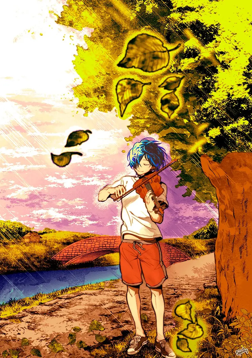 Ao no Orchestra capítulo 34, página 15