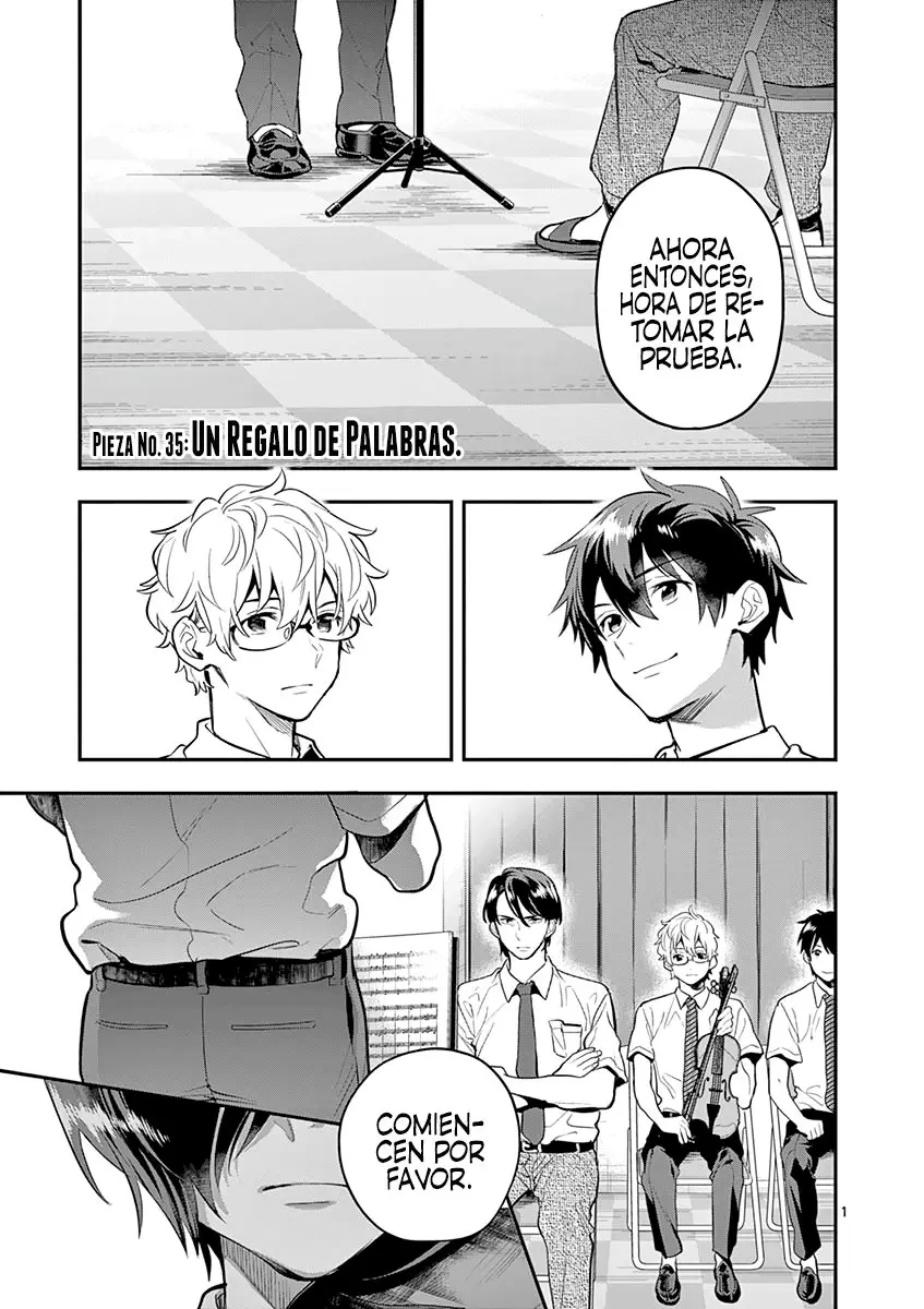 Ao no Orchestra capítulo 35, página 2
