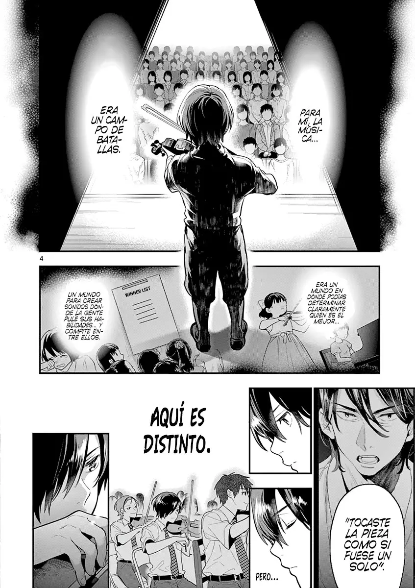 Ao no Orchestra capítulo 35, página 5
