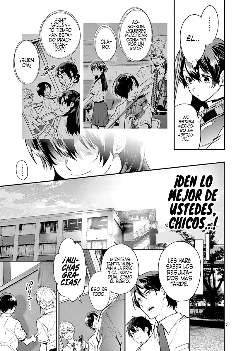 Ao no Orchestra capítulo 35, página 8